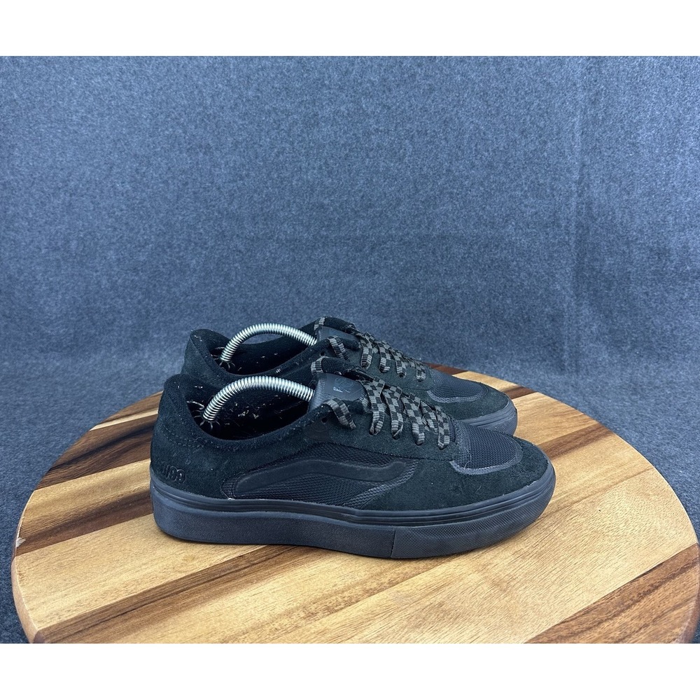 Vans Men's Rowley Pro 66/99 Black Leather Skate Shoes Sneakers Size 6.5